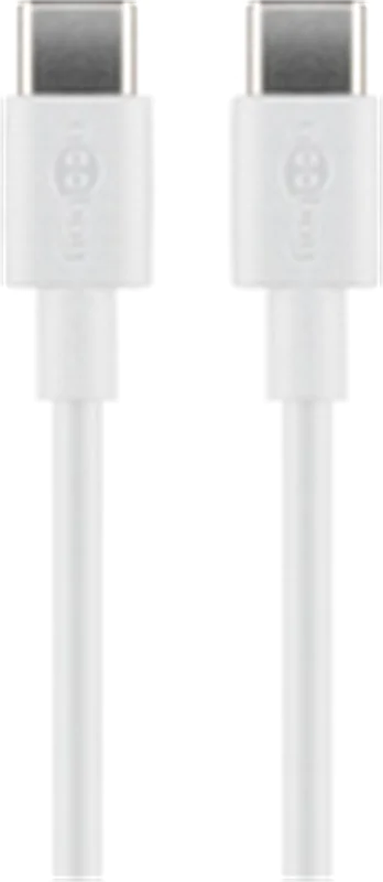 Wentronic 51244 - Sync- & Ladekabel USB-C -> 2.0m weiß