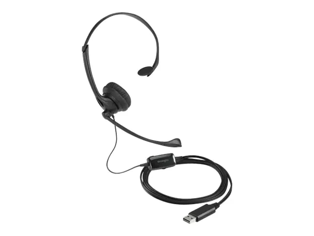Kensington - Headset - On-Ear - kabelgebunden - USB-A - Schwarz