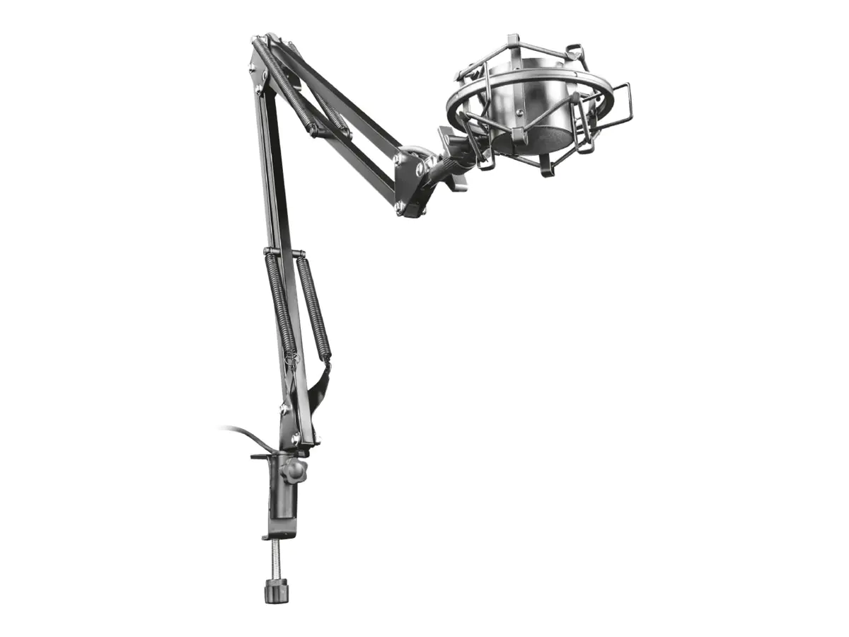 Trust 253 Emita Streaming Microphone Arm - Befestigungskit - einstellbarer Arm - für Mikrofon - Tischmontage