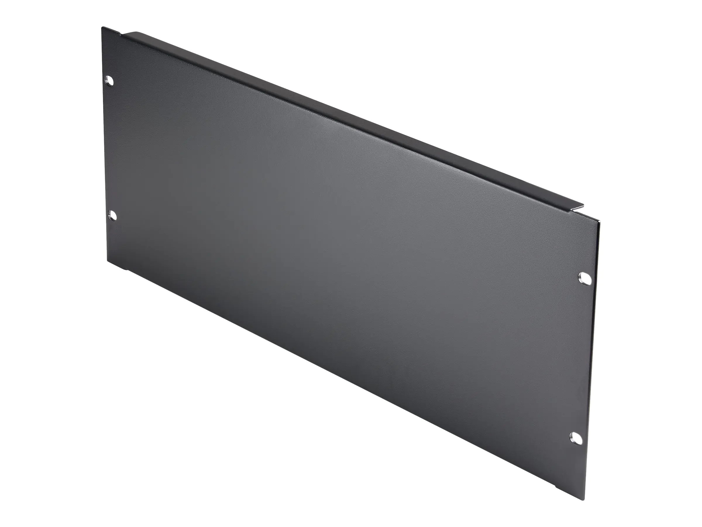 StarTech 4U Blank Panel for 19 inch Rack, Rack Mount Blanking Panel for Server/Network Racks & Cabinets, 4RU Rackmount Filler Panel/Spacer/Plates, Solid Panel, Cold-Rolled Steel, Black - 4U Blanking Panel (RKPNL4U) - Rack - Leerkonsole - Schwarz - 4U - 48