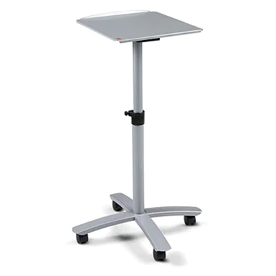 Nobo® Projektionswagen LCD/Dia-Projektor 38 x 81-120 x 43 cm (B x H x T) 10kg Stahl grau/schwarz