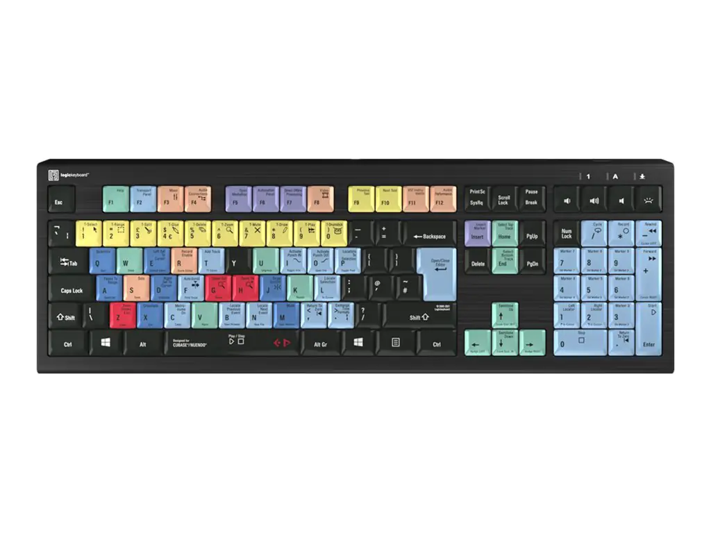 Logickeyboard Cubase / Nuendo Astra 2 - Tastatur