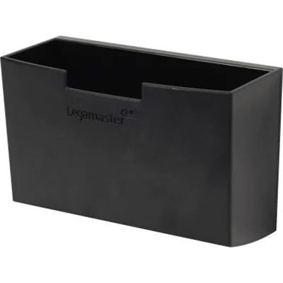 LEGAMASTER Glasboard Zubehörhalter schwarz, Tafelstiftablage, Kunststoff, 250 g, 92 mm, 160 mm, 106 mm 7-122700
