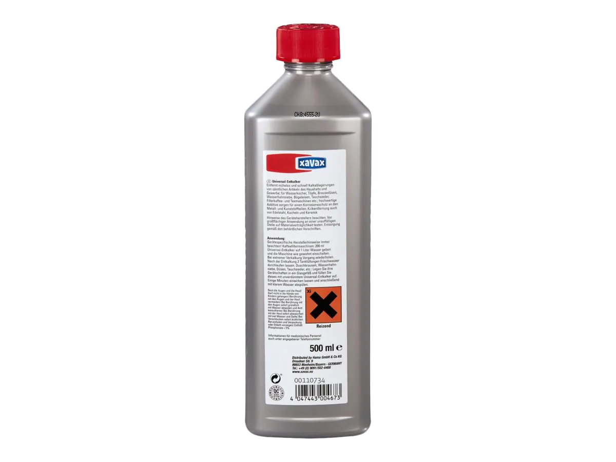 XAVAX Universal - Entkalker - Flüssigkeit - Flasche 00110734