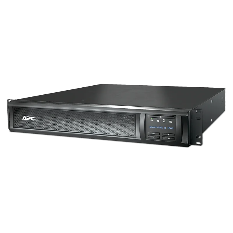 APC Smart-UPS X 1500 Rack/Tower LCD - USV (Rack - einbaufähig) - Wechselstrom 230 V - 1200 Watt - 1500 VA - Ethernet, RS-232, USB - Ausgangsanschlüsse: 8 - 2U - Schwarz - für P/N: AR106SH6, AR106V, AR106VI, AR109SH6, AR112SH6, AR3103, AR3103SP, AR3106, AR