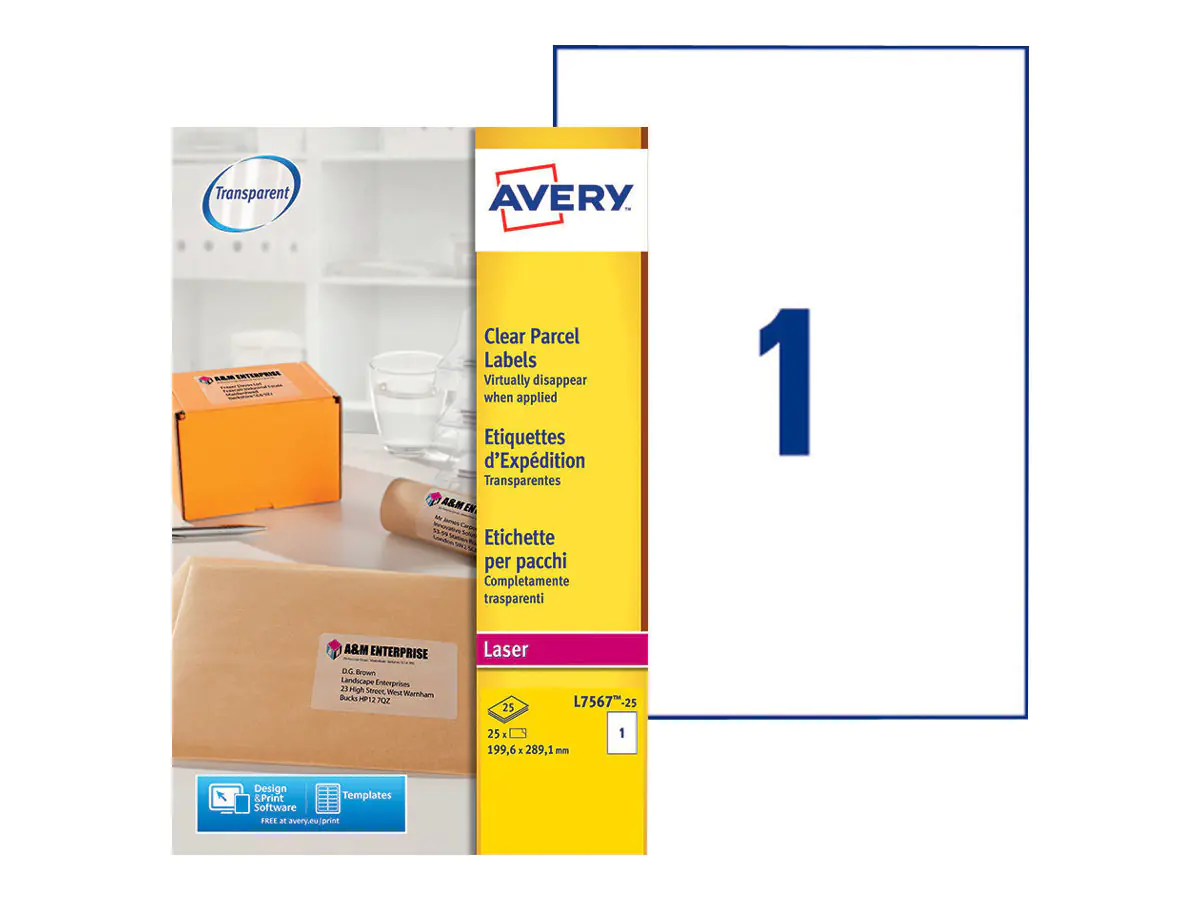 Avery Zweckform A L7567-25