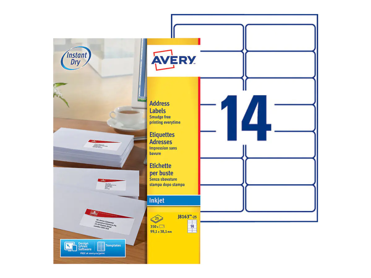 Avery Zweckform A J8163-25