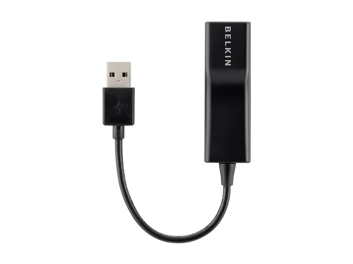 Belkin USB 2.0 Ethernet Adapter - Netzwerkadapter - USB 2.0 - 10/100 Ethernet