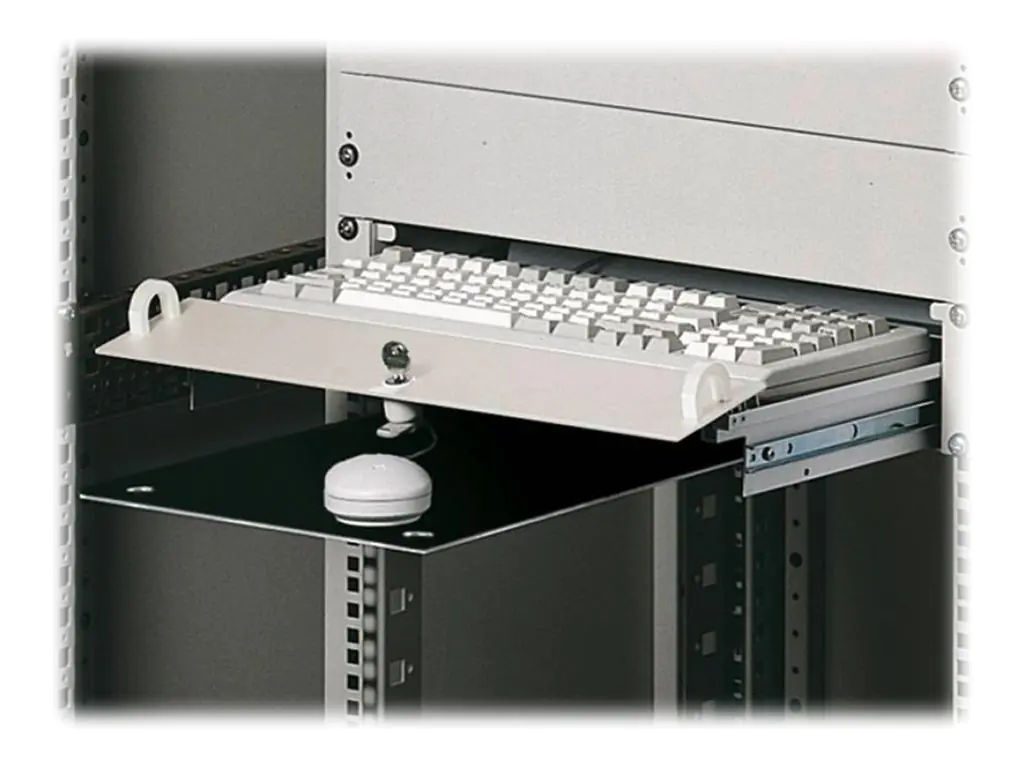 Rittal Tastatureinschub - Hellgrau - 48.3 cm (19")