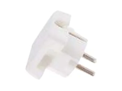 Bachmann - Netzanschluss - Stromversorgung (S) abgewinkelt / flach - 250 V - 16 A - braun