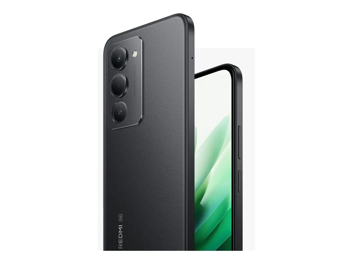 Xiaomi Redmi 15 5G - 5G Smartphone - Dual-SIM - RAM 8 GB / Interner Speicher 256 GB - microSD slot - 6.9" - 2340 x 1080 Pixel (144 Hz) - 2 x Rückkamera 50 MP - front camera 8 MP - schwarz