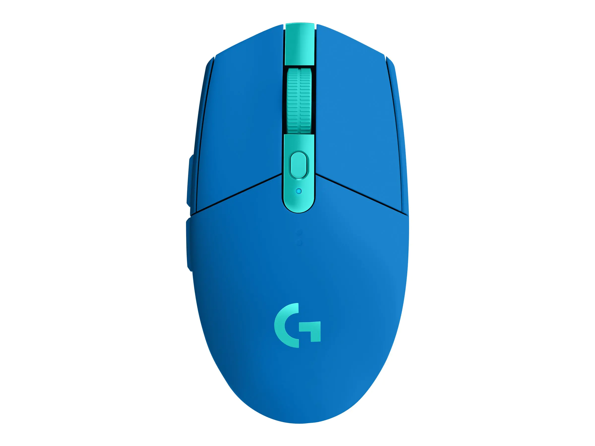 Logitech G G305 - Maus - optisch - 6 Tasten - kabellos - 2.4 GHz - kabelloser Empfänger (USB) - Blau