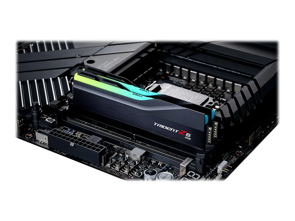 G.Skill Trident Z5 - DDR5 - Kit - 32 GB: 2 x 16 GB - DIMM 288-PIN - 5600 MHz / PC5-48000 - CL36 - 1.2 V - ungepuffert - non-ECC - Schwarz