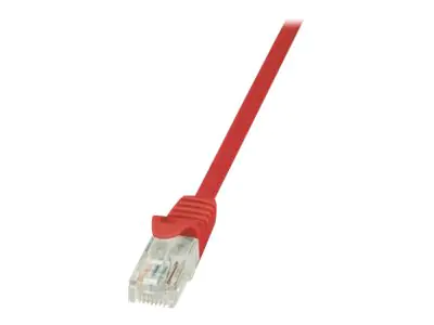 LogiLink - Patch-Kabel - RJ-45 (M) zu RJ-45 (M) - 3 m - UTP - CAT 5e - Rot