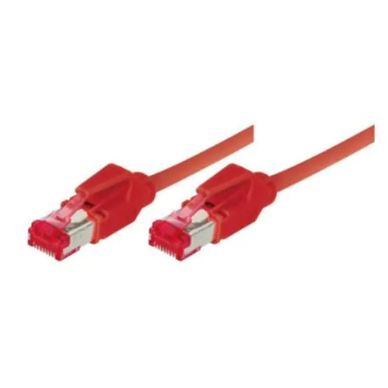 Tecline Patch-Kabel RJ-45 (M) RJ-45 (M) 718015R SFTP-Kabel CAT 6 1.5 m Rot