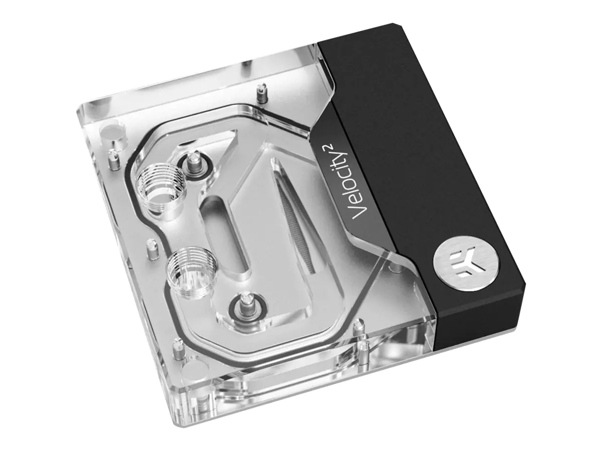 EK Water Blocks EK-Quantum Velocity² D-RGB CPU Wasserkühler - 1700 Nickel+ Acryl - Kupfer