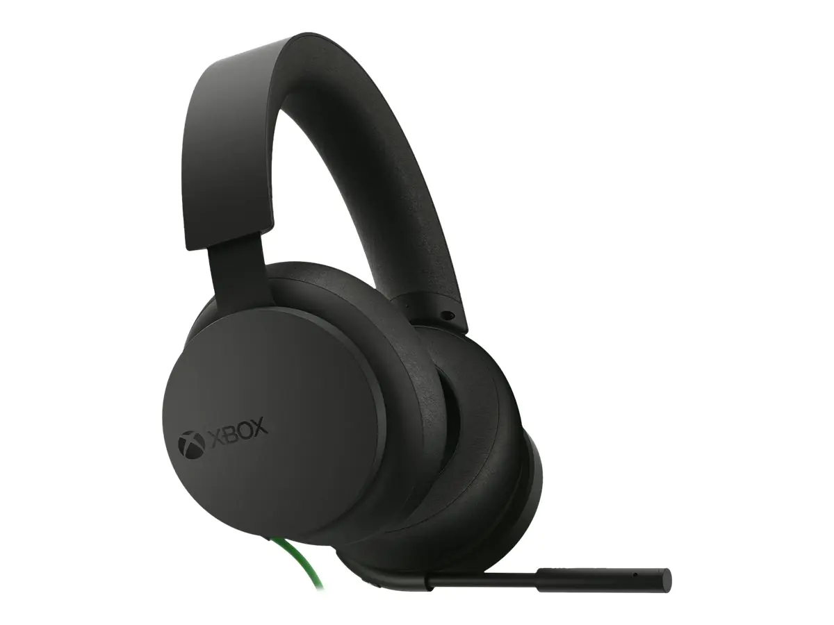 Microsoft Xbox Stereo Headset - Headset - ohrumschließend - kabelgebunden - 3,5 mm Stecker - Schwarz