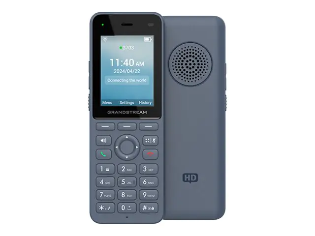 Grandstream WP826 - Schnurloses VoIP-Telefon - mit Bluetooth-Schnittstelle - IEEE 802.11a/b/g/n/a