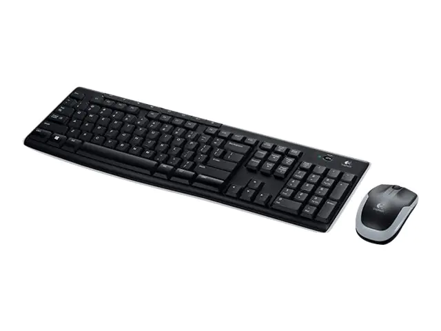 Logitech MK270 Wireless Combo - Tastatur-und-Maus-Set - kabellos - 2.4 GHz - US International