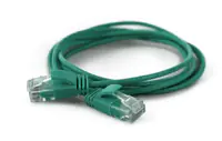 WANTEC 7325 - 0,25 m - Cat6a - U/UTP (UTP) - RJ-45 - RJ-45 - Grün