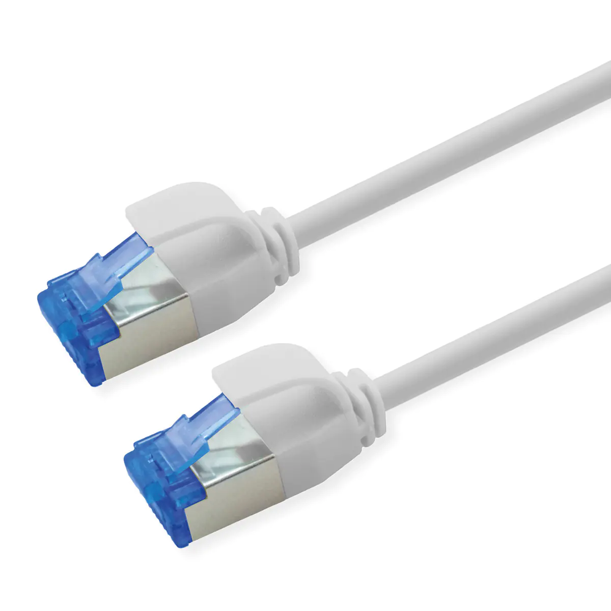 ROLINE S/FTP Patchkabel Kat.6A TPE PoE-tauglich verknotungsfrei grau 5m - Netzwerk - CAT 6a