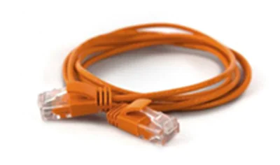 WANTEC 7258 - 1,5 m - Cat6a - U/UTP (UTP) - RJ-45 - RJ-45 - Orange
