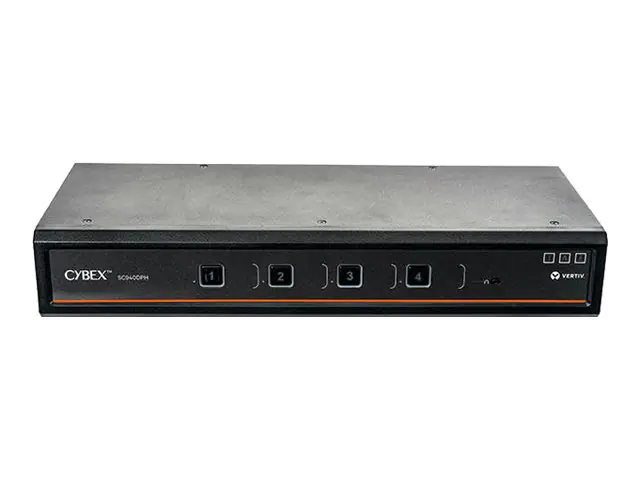 Vertiv Cybex SC940DPH - KVM-/Audio-Switch - 4 x KVM/Audio