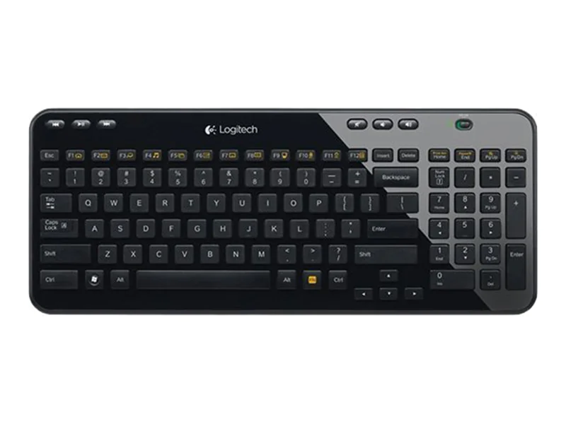 Logitech Wireless Keyboard K360 - Tastatur - kabellos - 2.4 GHz - Deutsch