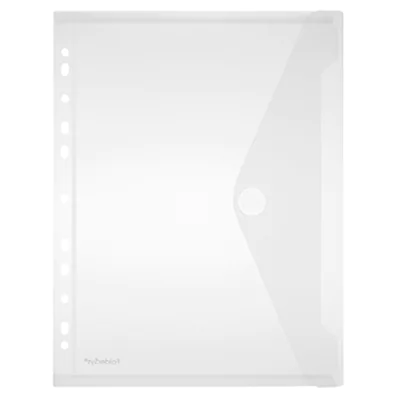 FolderSys Sammelhülle 40106-04 DIN A4 Lochrand tr 10 St./Pack.