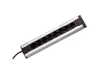 Rittal Socket Strip - Steckdosenleiste - Wechselstrom 230 V - Eingabe, Eingang Stromversorgung - Ausgangsanschlüsse: 8 - 48.3 cm (19") 7000.630
