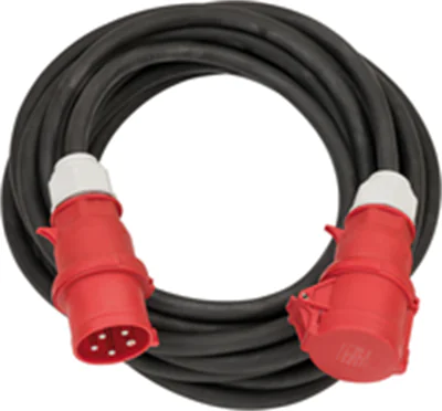 Brennenstuhl 1167320100 Strom Verlängerungskabel 32 A Schwarz 10.00 m - Kabel - Verlängerungskabel