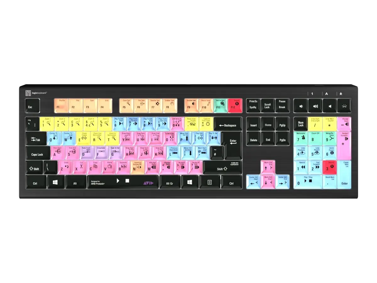 Logickeyboard Avid Pro Tools ASTRA 2 - Tastatur