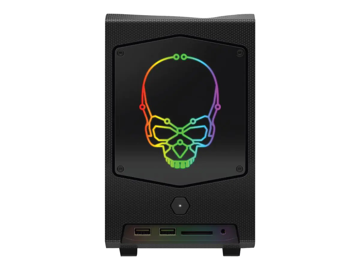 Intel Next Unit of Computing 11 Extreme Kit - NUC11BTMi7 - Barebone - Mini-PC - Intel WM590 - 1 x Core i7 11700B / 3.2 GHz - RAM 0 GB - UHD Graphics - GigE, 2.5 GigE, Bluetooth 5.2 - WLAN: 802.11a/b/g/n/ac/ax, Bluetooth 5.2