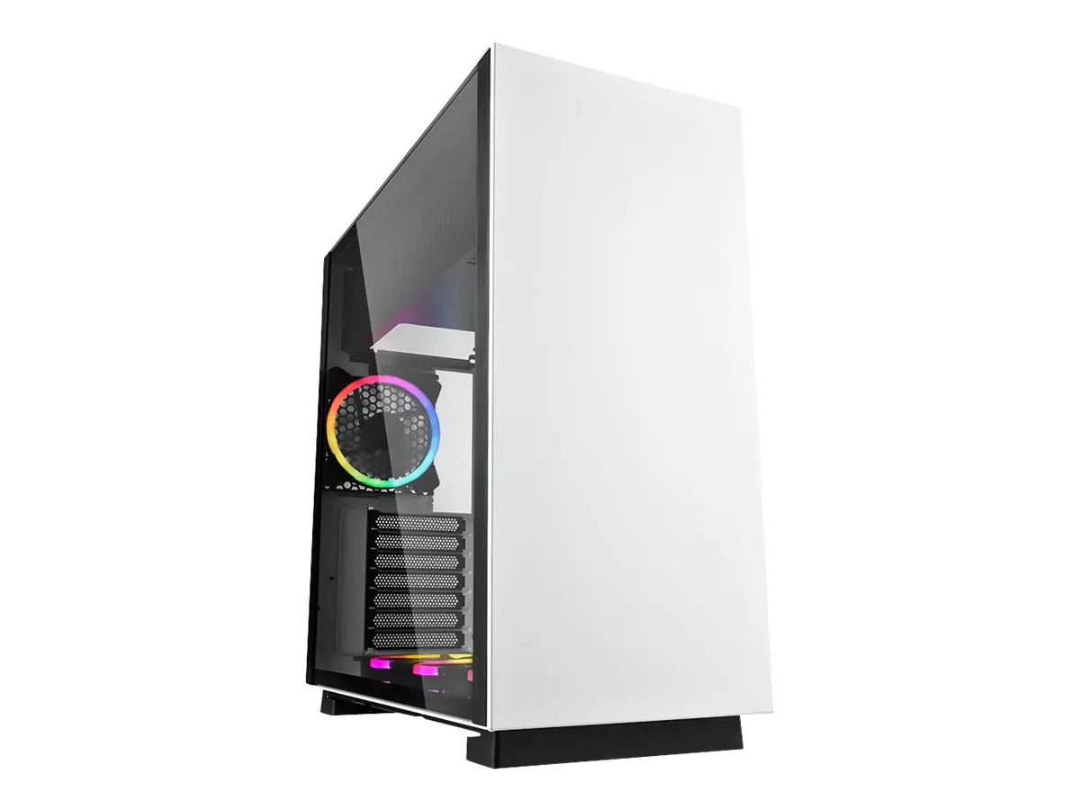 Sharkoon PURE STEEL - Tower - E-ATX - keine Spannungsversorgung - weiß - USB/Audio