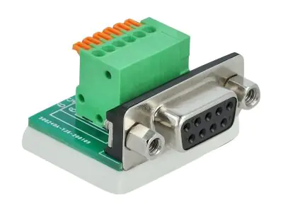 Delock Serieller Adapter - DB-9 (W) zu 6-poliger