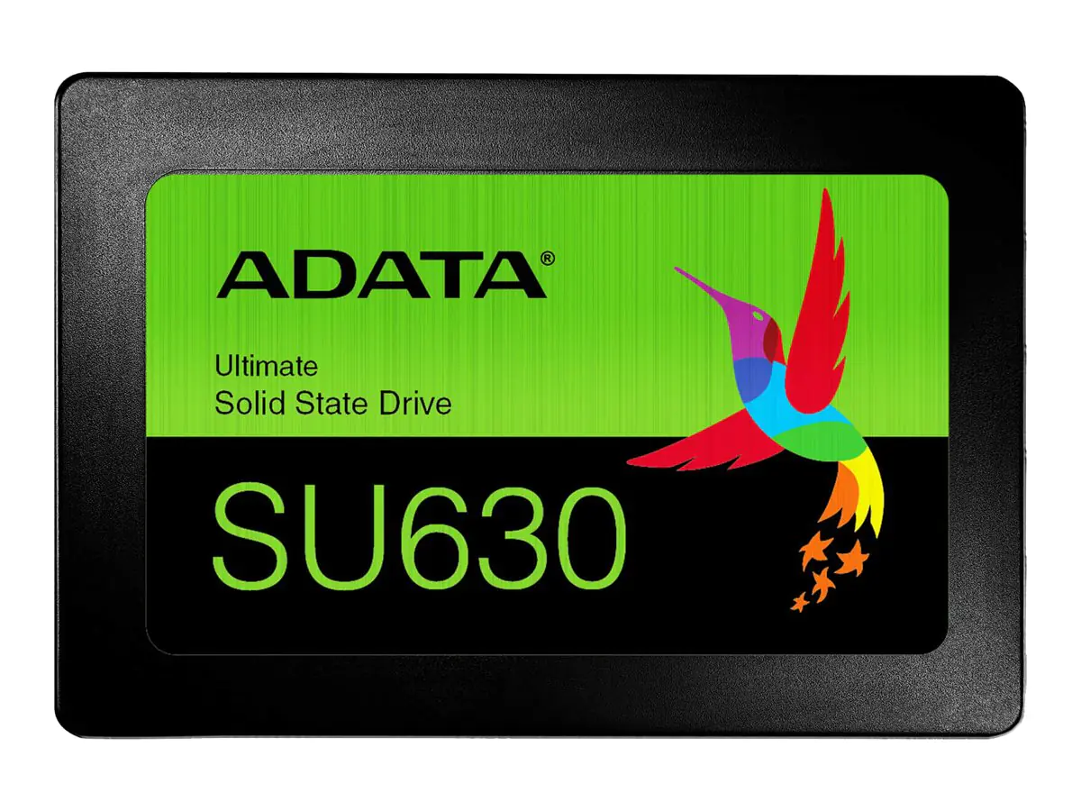 ADATA Ultimate SU630 - SSD - 1.92 TB - intern - 2.5" (6.4 cm) - SATA 6Gb/s - Schwarz