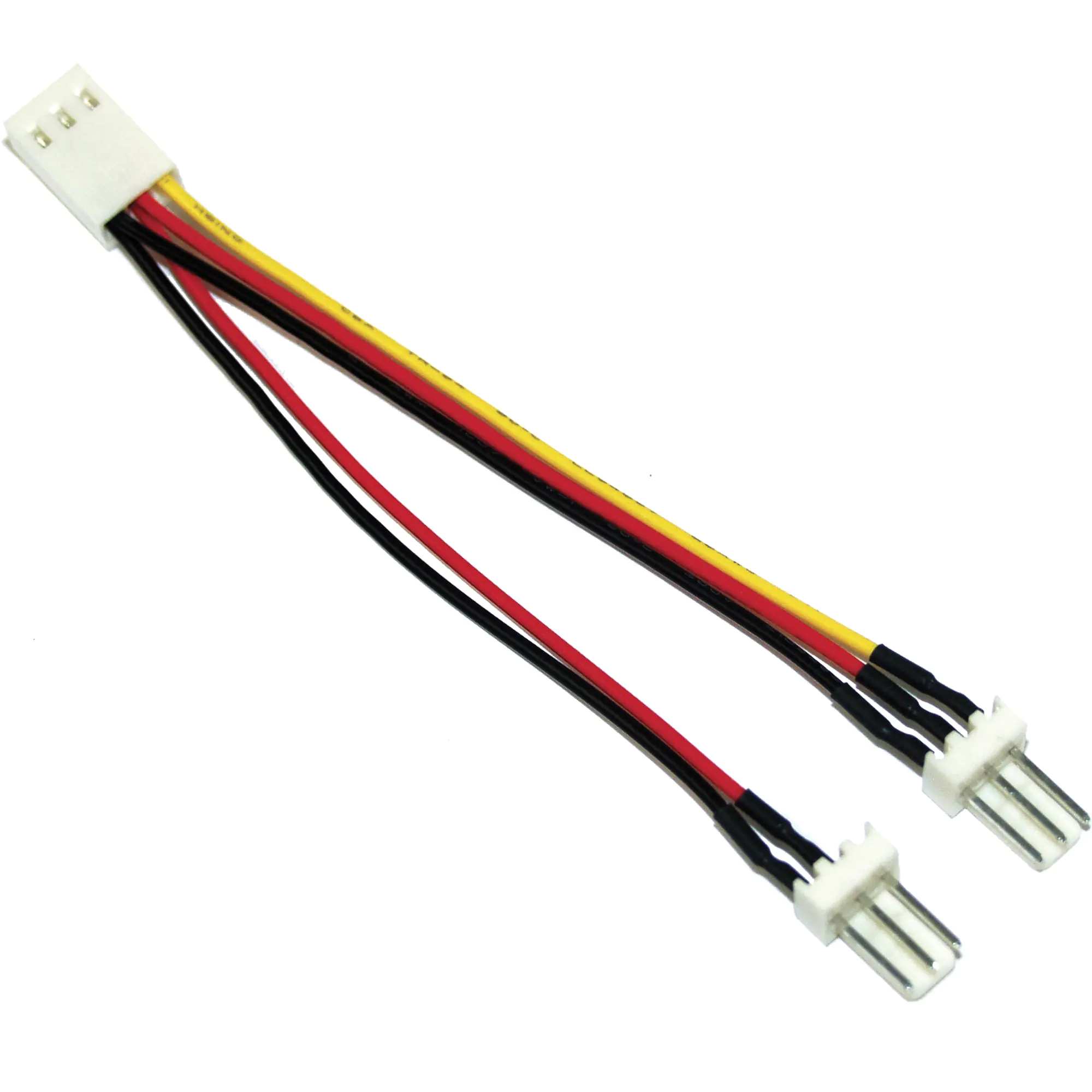 InLine - Netzsplitter für Lüfter - 3 PIN Internal Power (W) zu 3 PIN Internal Power (M) - 10 cm