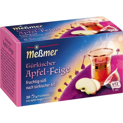 Meßmer Tee Türkischer Apfel-Feige 105684 20 St./Pack.