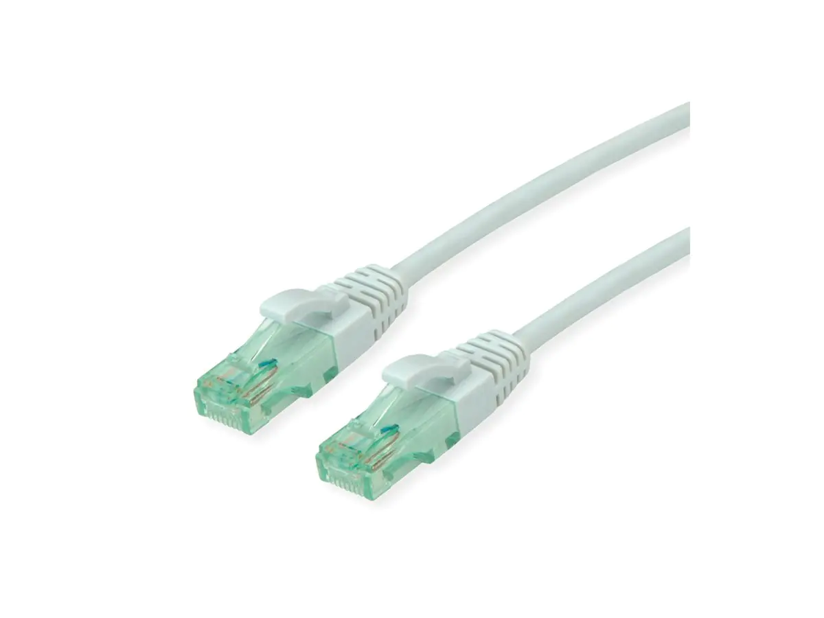 ROLINE RM UTP Patchkabel Kat6A/Kl.EA grau 1m - UTP