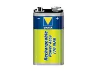 Varta Power Accu - Batterie 9V - NiMH - (wiederaufladbar) 56722101401