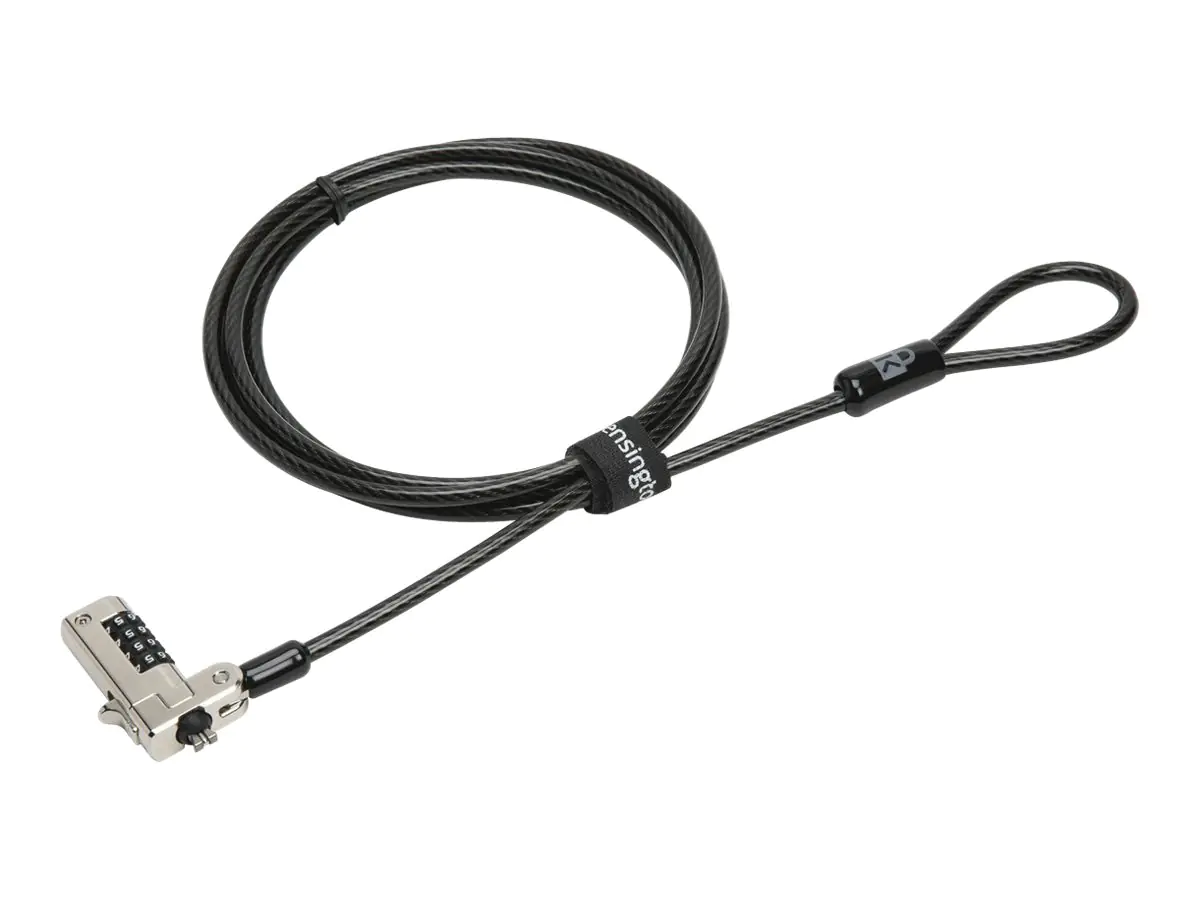 Kensington N17 Combination Cable Lock for Dell Devices with Wedge Slots - Sicherheitskabelschloss - 1.8 m