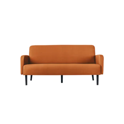 PAPERFLOW Sofa LISBOA 3Sitzer Stoff sw/br LC3PT.01.16