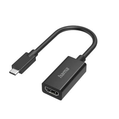 Hama Adapter USB-C-Stecker/HDMI-Buchse schwarz