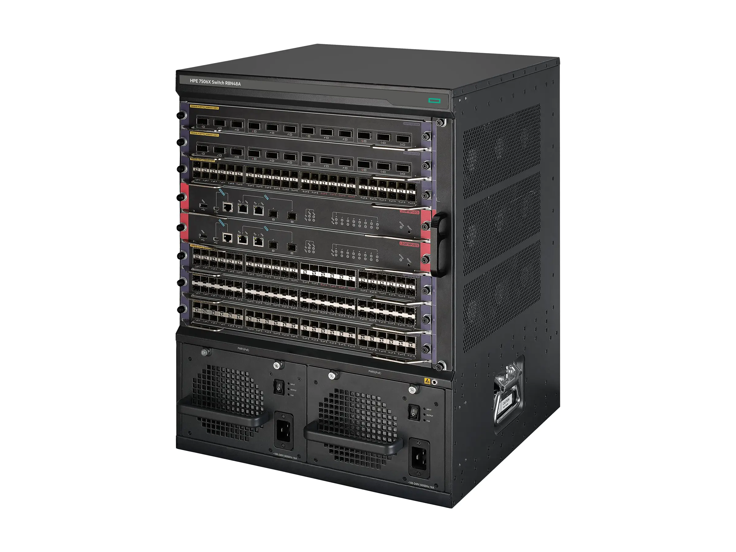 HPE FlexNetwork 7506X 6-slot Chassis - Switch