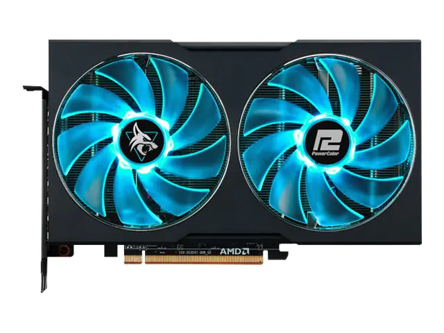 PowerColor Hellhound Radeon RX 6600 - Grafikkarten - Radeon RX 6600 - 8 GB GDDR6 - PCIe 4.0 - HDMI, 3 x DisplayPort