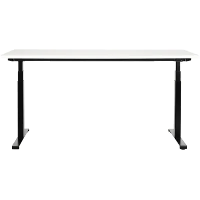 BakkerElkhuizen Schreibtisch WORK & MOVE Maße: 1.200 x 650-1.260 x 700 mm (B x H x T) Spanplatte weiß