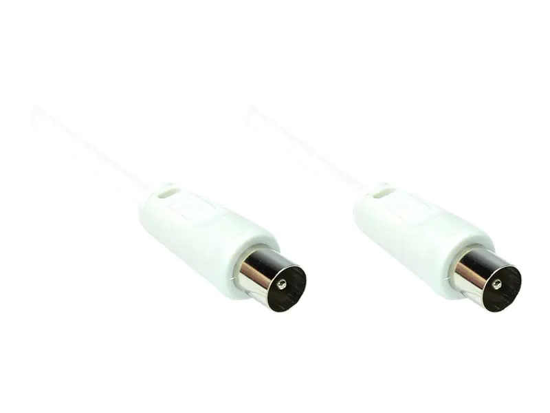 Good Connections - Antennenkabel - IEC-Anschluss (S) bis IEC-Anschluss (S) - 5 m - doppelt abgeschirmtes Koaxialkabel