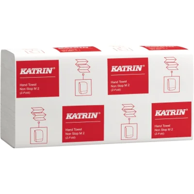 Katrin Papierhandtuch Classic M2 24 x 24 cm (B x L) Papier weiß 4.000 Bl./Pack.