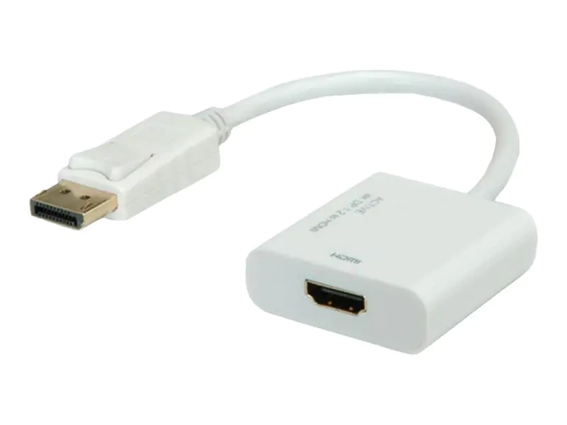 Roline - Videokonverter - DisplayPort - HDMI - weiß