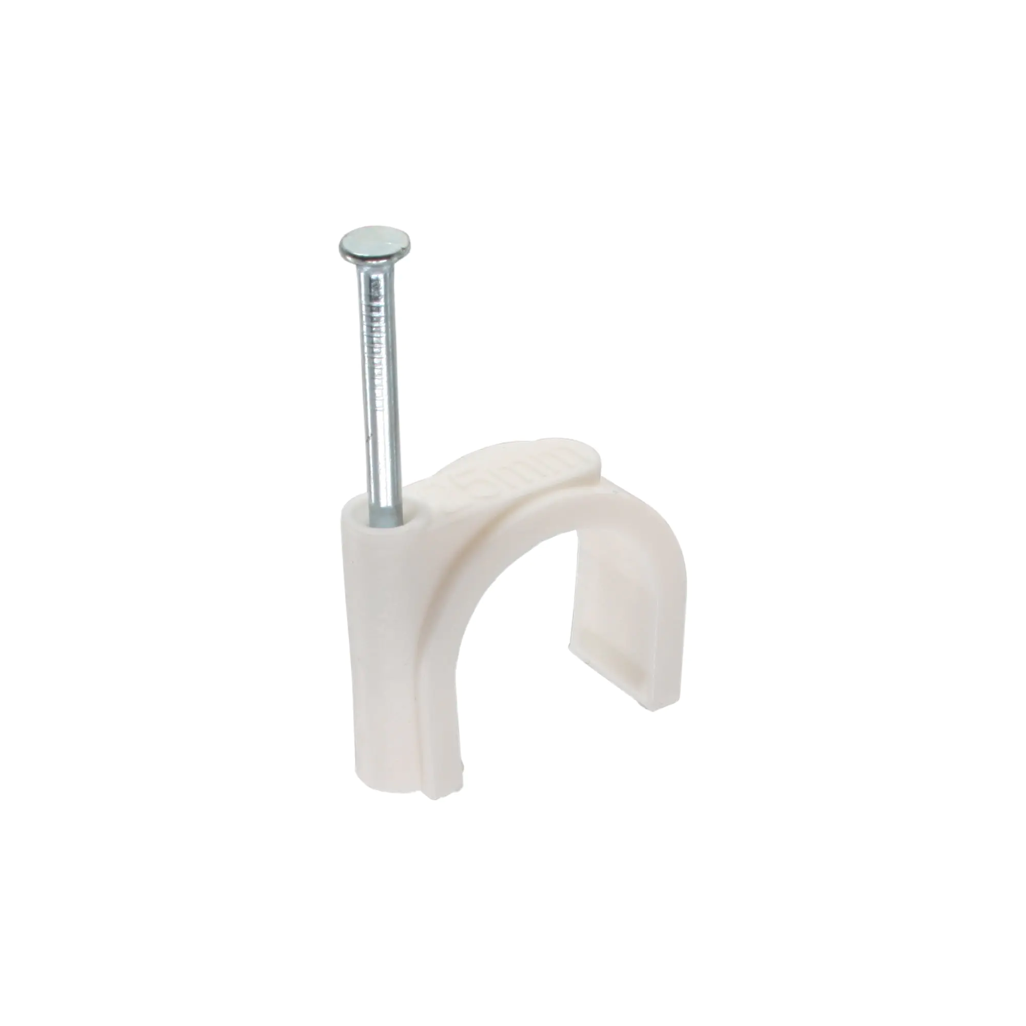 InLine Kabelschelle 8mm rund - weiß - 100 Stück